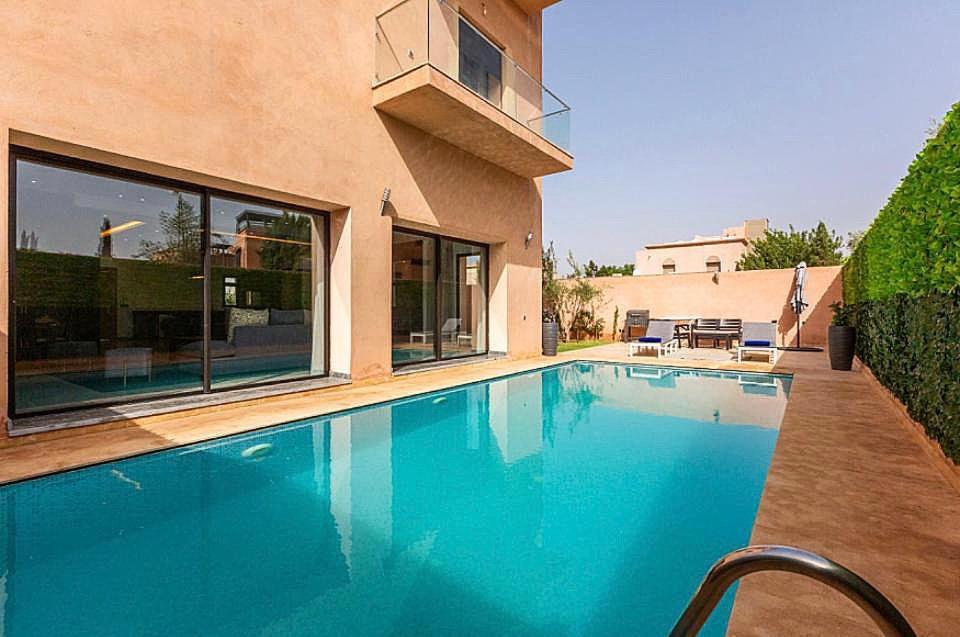 Villa Charmante Yassine Avec Piscine Sans Vis A Vis Marrakesh